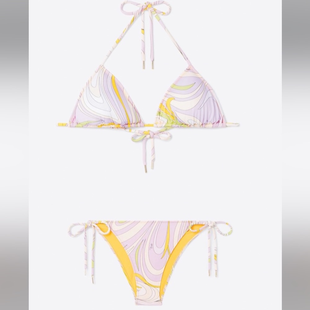 Emilio Pucci Swimsuit & Mule Slides - image 1